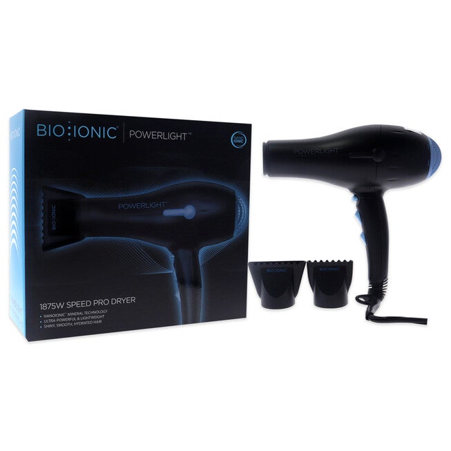 PowerLight 1875W Speed Pro-Dryer - Black by Bio Ionic for Women - 1 Pc Hair Dryer, NA, alternate image number null