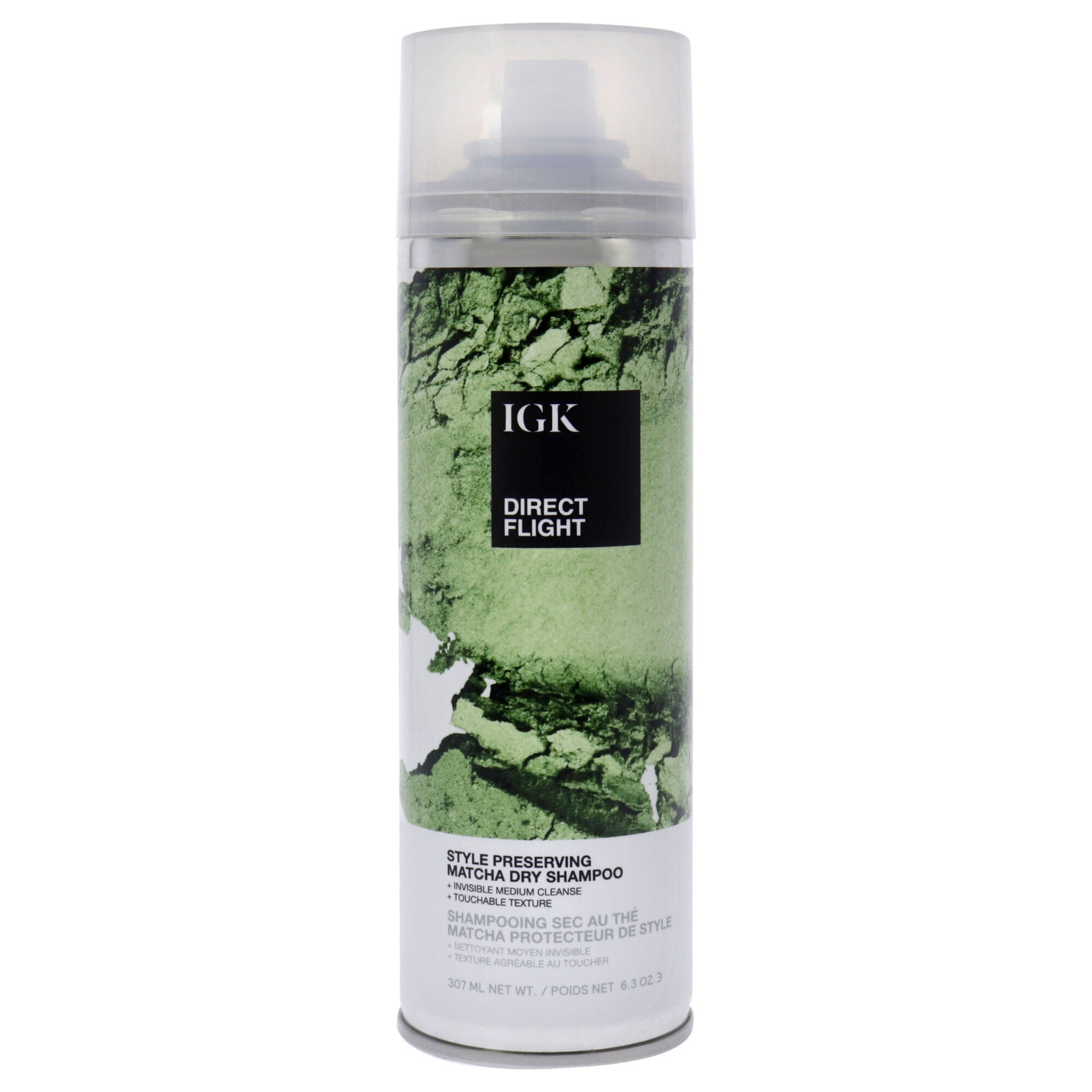 Direct Flight Matcha Dry Shampoo by IGK for Unisex - 6.3 oz Dry Shampo, See Description, hi-res image number 0