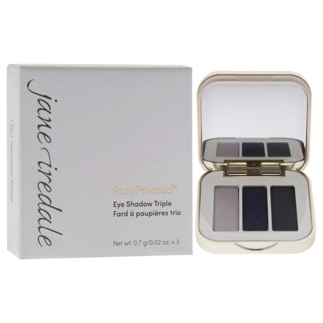 PurePressed Eyeshadow Triple - Blue Hour by Jane Iredale for Women - 0.06 oz Eye Shadow, NA, alternate image number null