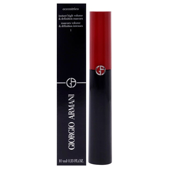 Eccentrico Mascara - 01 Obsidian Black by Giorgio Armani for Women - 0.33 oz Mascara, NA, hi-res image number null