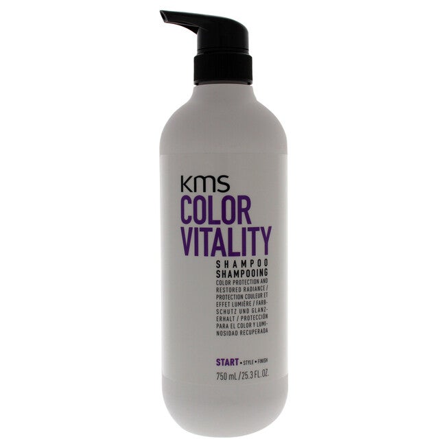 Color Vitality Shampoo by KMS for Unisex - 25.3 oz Shampoo, NA, hi-res image number null