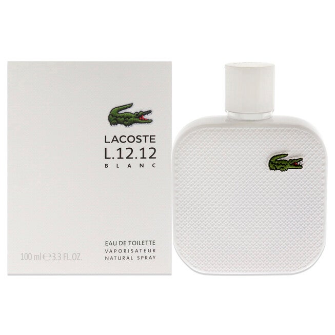 Lacoste Eau De Lacoste L.12.12 Blanc by Lacoste for Men - 3.3 oz EDT Spray, NA, hi-res image number null