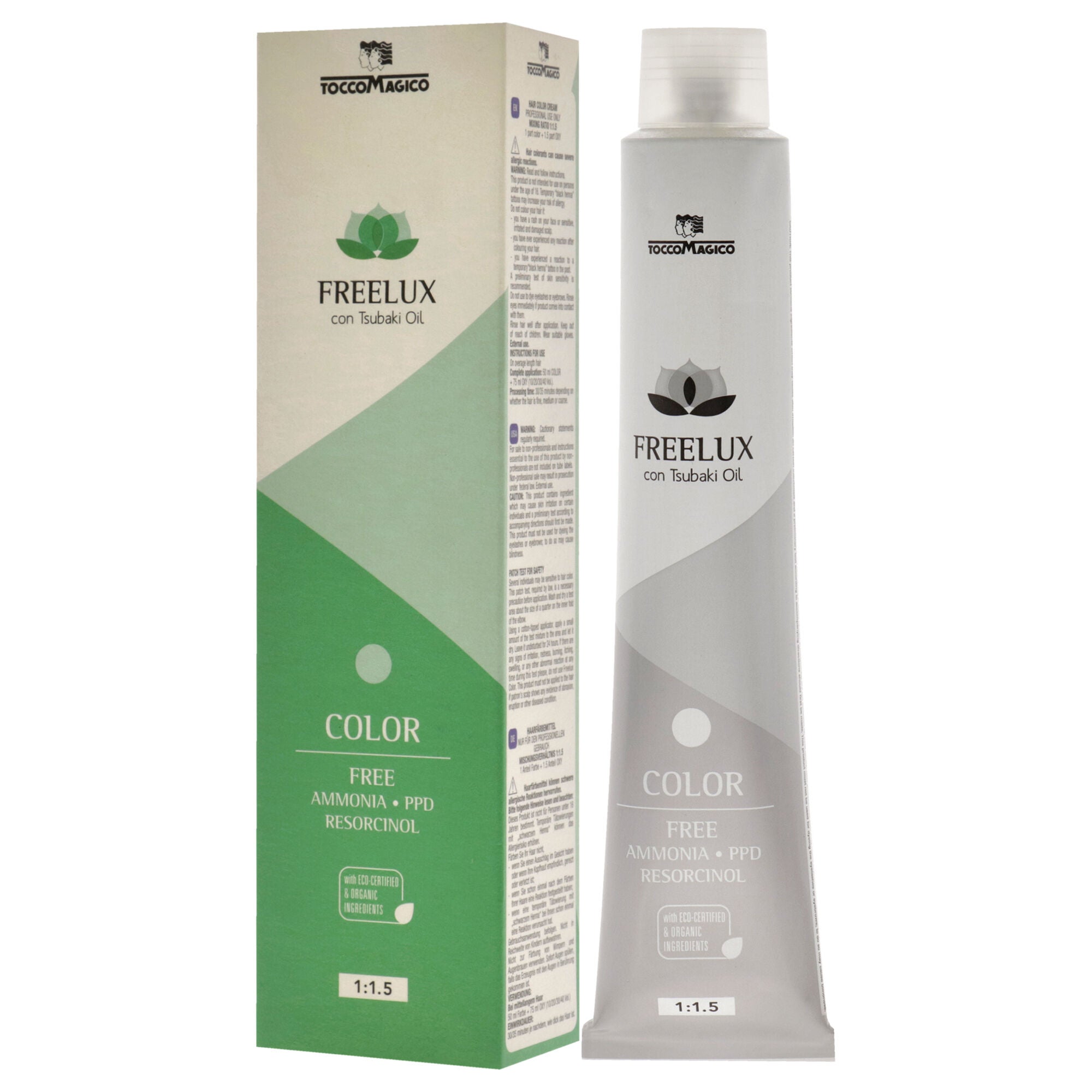 Freelux Permanet Hair Color - 10.01 Platinum Cool Blond by Tocco Magico for Unisex - 3.3 oz Hair Color, , alternate image number 8