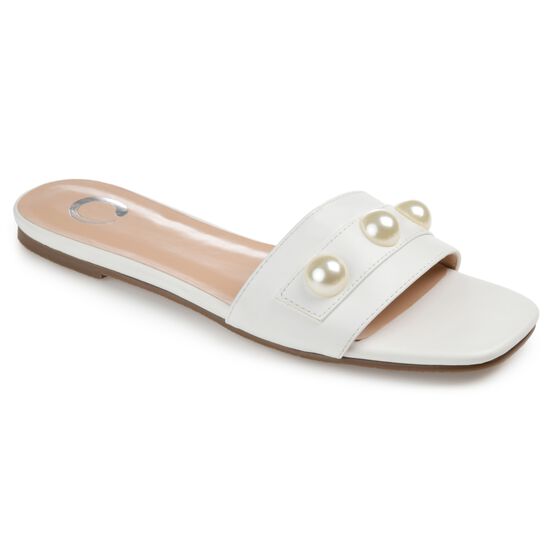 Women's Leonie Slide, White, hi-res image number null