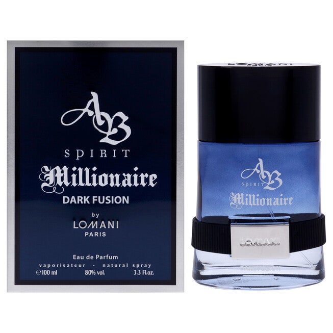 Ab Spirit Millionaire Dark Fusion by Lomani for Men - 3.3 oz EDP Spray, NA, hi-res image number null