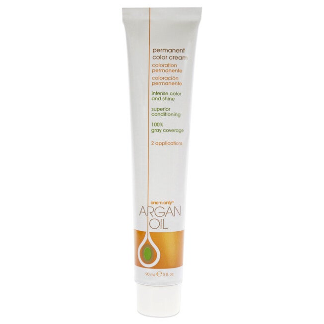 Argan Oil Permanent Color Cream - 8G Light Golden Blonde by One n Only for Unisex - 3 oz Hair Color, See Description, alternate image number 3