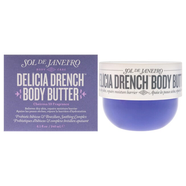 Cheirosa 59 Delicia Drench Body Butter by Sol de Janeiro for Women - 8.1 oz Body Butter, NA, hi-res image number null
