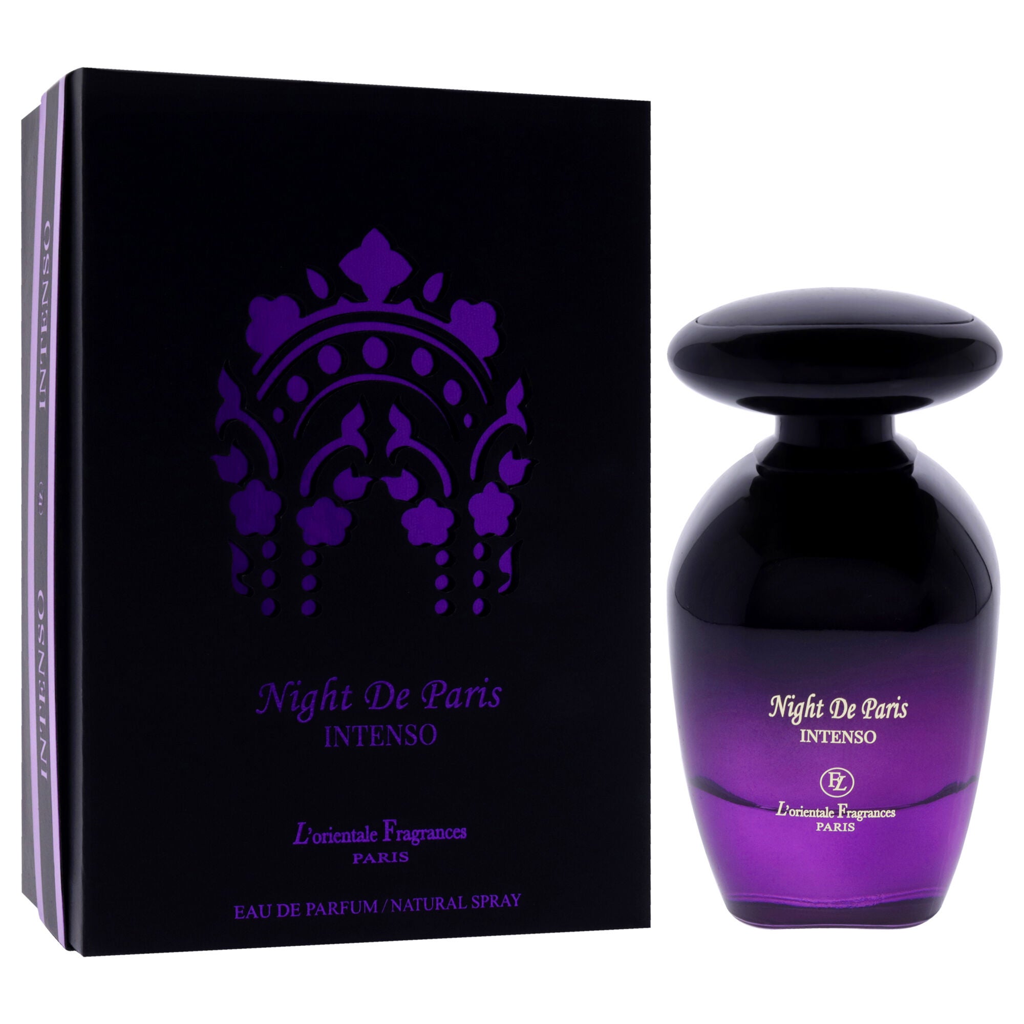 Night De Paris Intenso by LOrientale Fragrances for Unisex - 3.3 oz EDP Spray, See Description, alternate image number 1
