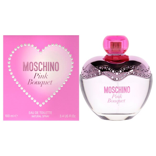 Pink Bouquet by Moschino for Women - 3.4 oz EDT Spray, NA, hi-res image number null