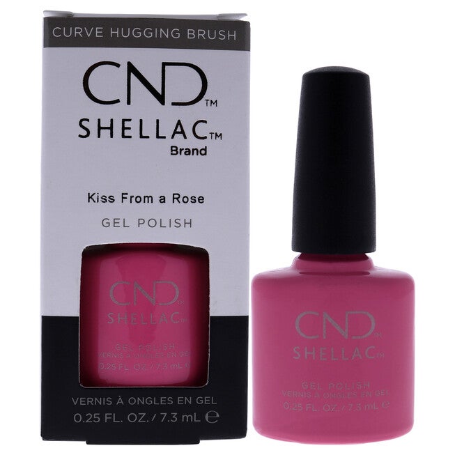 Shellac Nail Color - Kiss From A Rose by CND for Women - 0.25 oz Nail Polish, See Description, hi-res image number 0