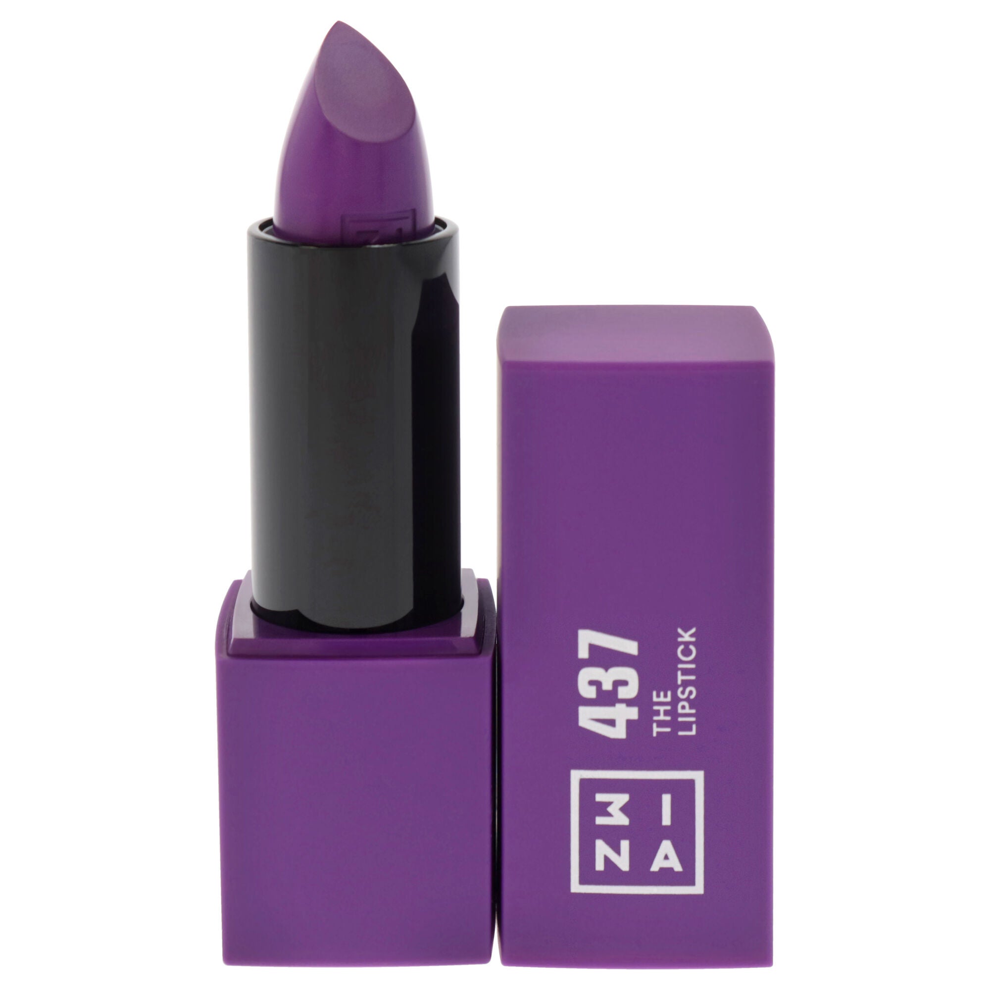 The Lipstick - 437 Ultra Violet by 3INA for Women - 0.16 oz Lipstick, See Description, alternate image number 4