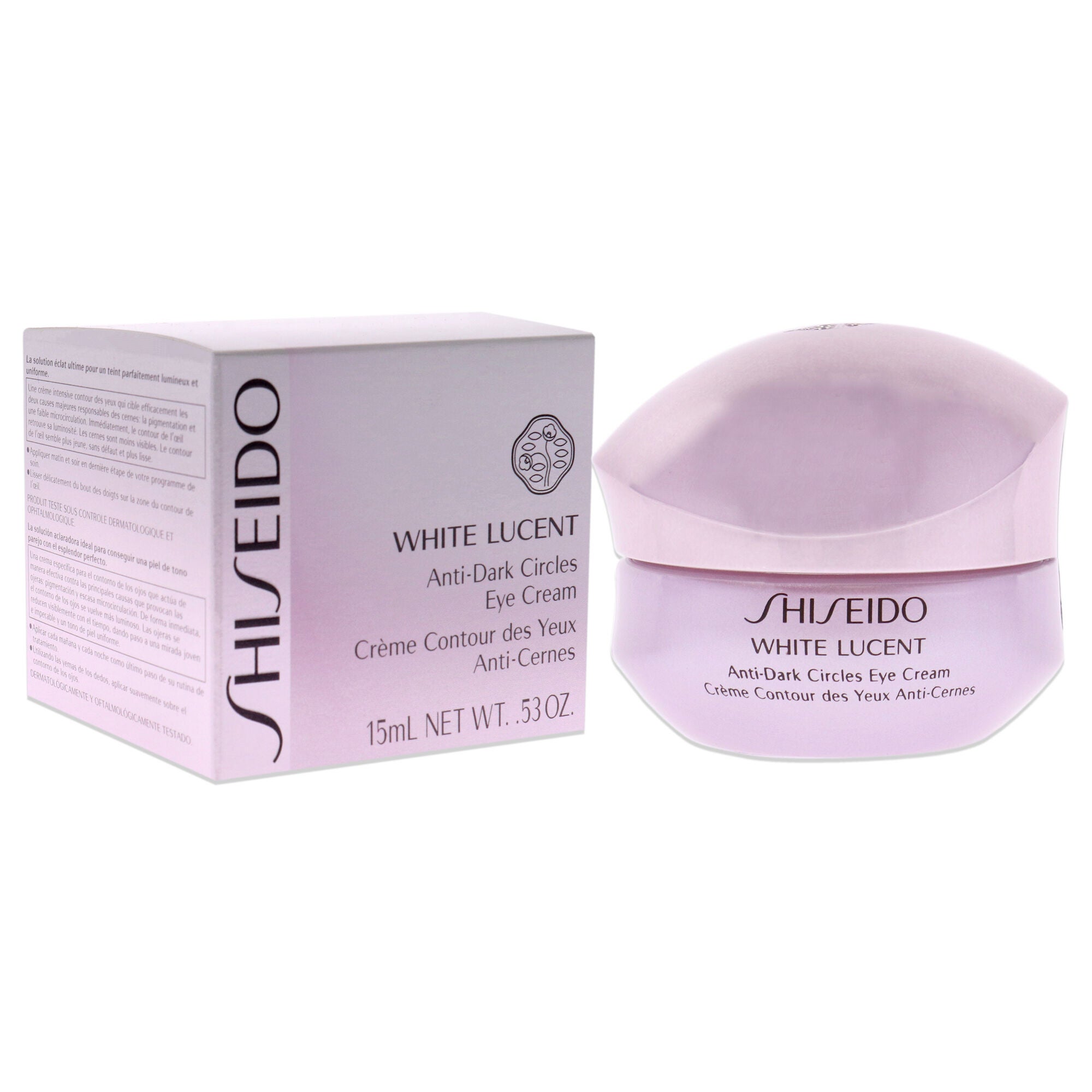White Lucent Anti-Dark Circles Eye Cream by Shiseido for Unisex - 0.53 oz Cream, See Description, alternate image number 1