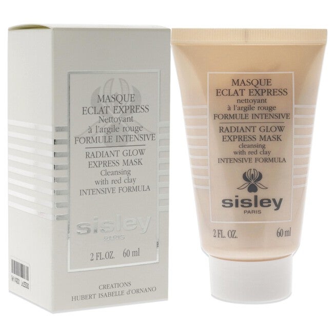 Radiant Glow Express Mask Cleansing with Red Clay Intensive Formula by Sisley for Women - 2 oz Cleanser, NA, alternate image number null
