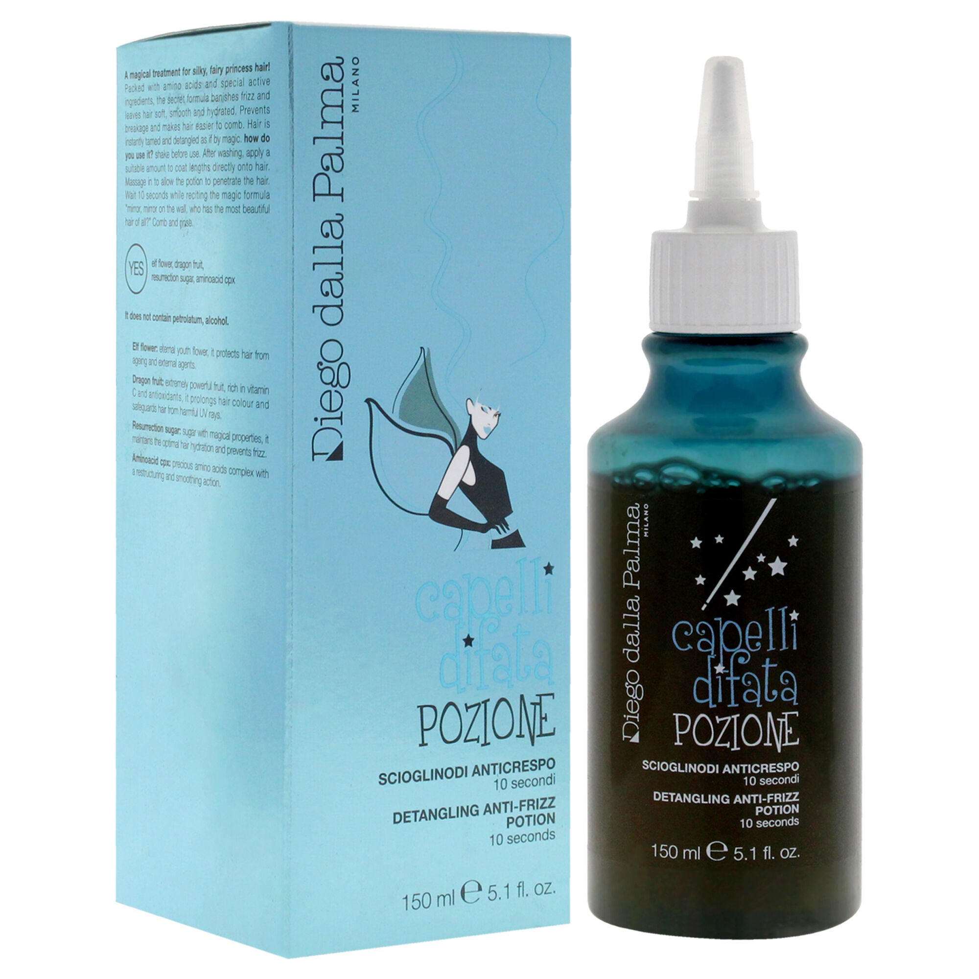 Detangling Anti-Frizz Potion by Diego Dalla Palma for Unisex - 5.1 oz Detangler, See Description, alternate image number 2