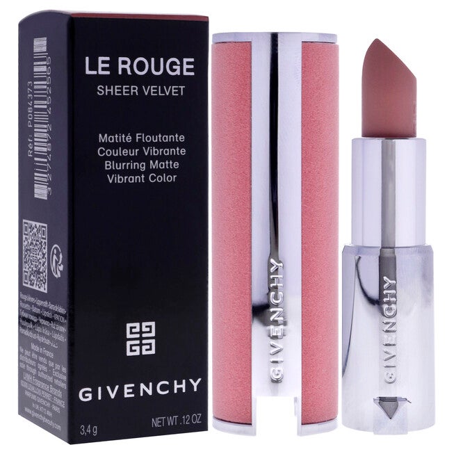 Le Rouge Sheer Velvet Matte Lipstick - 9 Beige Sable by Givenchy for Women - 0.12 oz Lipstick, NA, alternate image number null