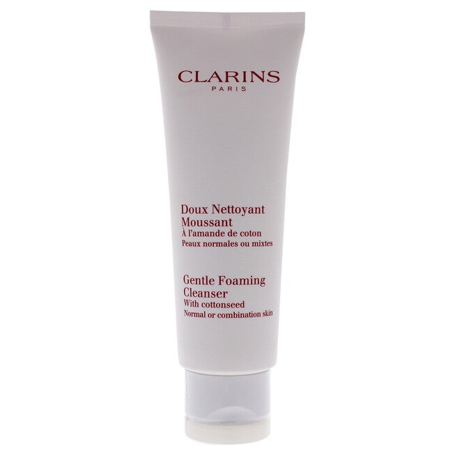 Gentle Foaming Cleanser With Cottonseed (Normal / Combination Skin by Clarins for Unisex - 4.4 oz Foaming Cleanser, NA, alternate image number null
