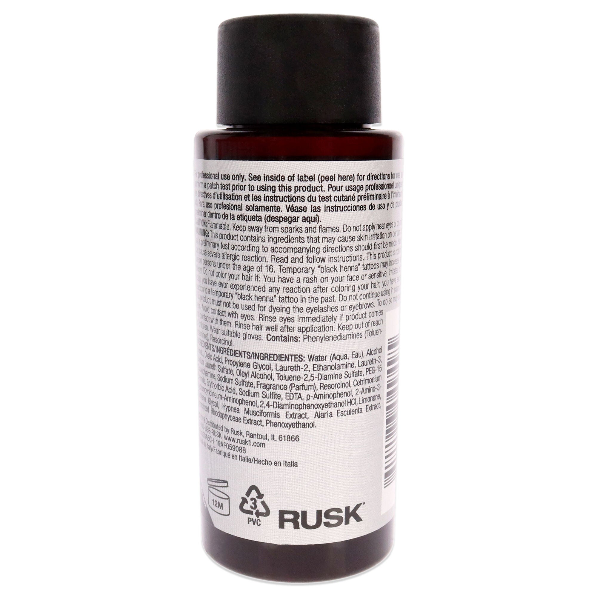 Deepshine Gloss Demi-Permanent Color - 6CH Dark Chocolate Blonde by Rusk for Unisex - 2 oz Hair Color, , alternate image number 4