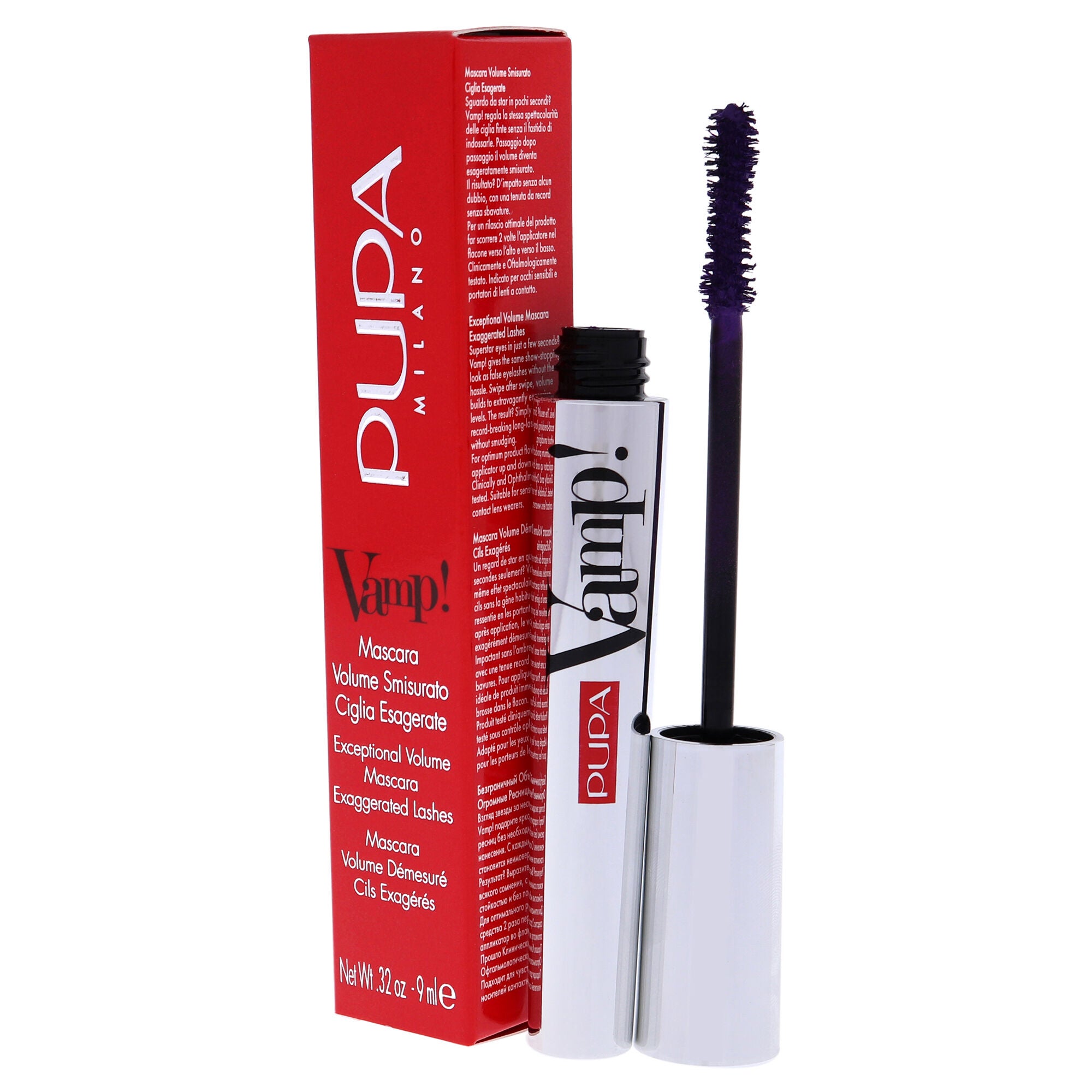 Vamp! Mascara - 400 Amethyst Violet by Pupa Milano for Women - 0.32 oz Mascara, See Description, alternate image number 3