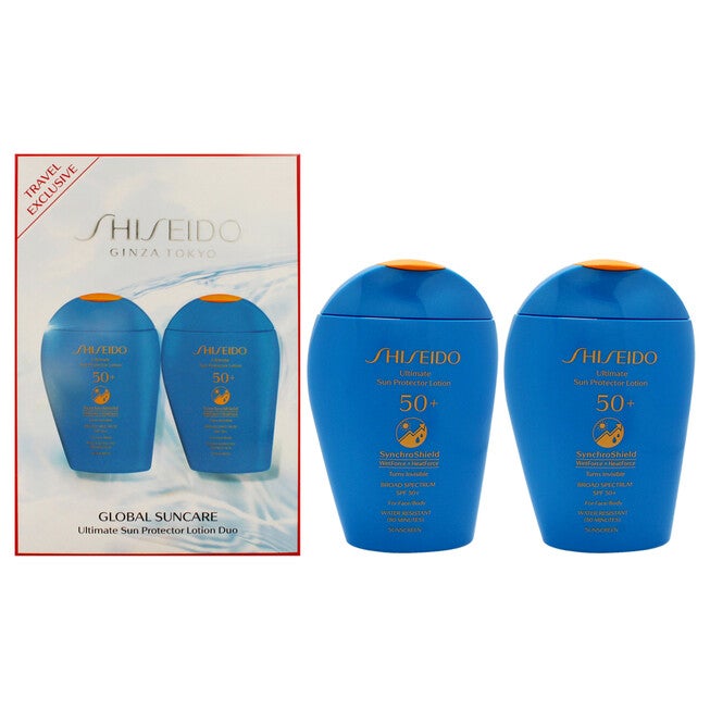Ultimate Sun Protector Lotion SPF 50 Plus Duo by Shiseido for Women - 2 x 5 oz Lotion, NA, hi-res image number null