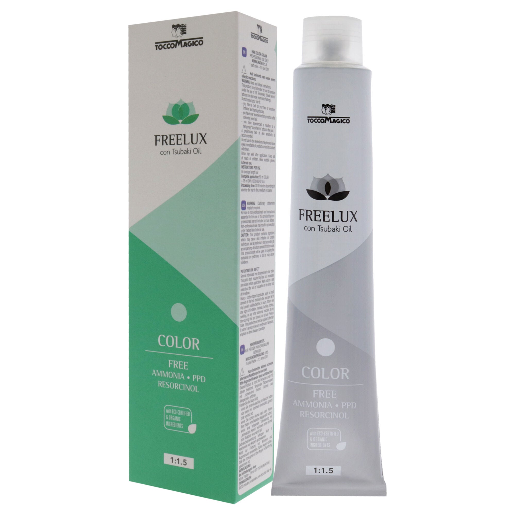 Freelux Permanet Hair Color - 6.01 Dark Cool Blond by Tocco Magico for Unisex - 3.38 oz Hair Color, , alternate image number 8