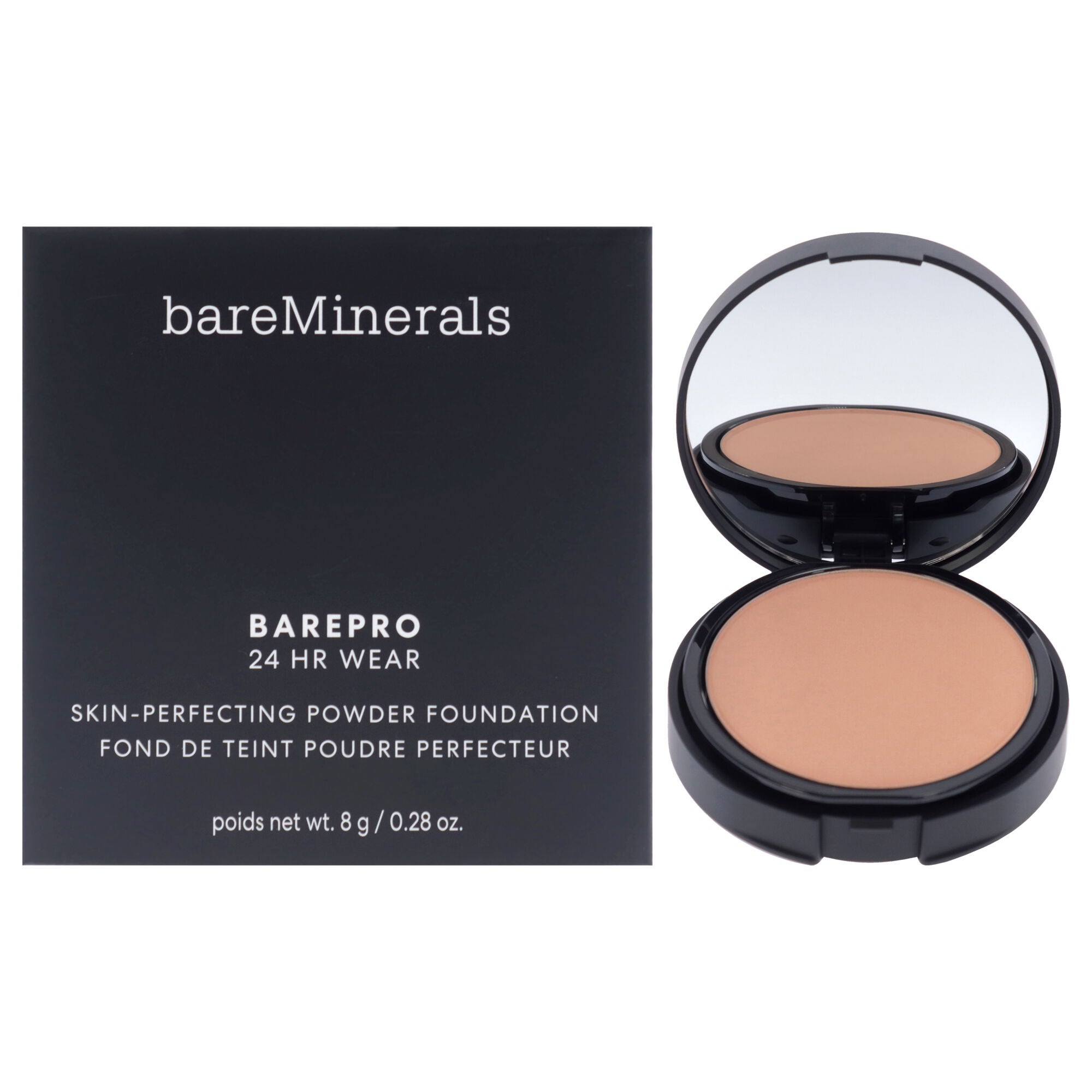 Barepro 16HR Skin Perfecting Powder Foundation - 25 Neutral Light by bareMinerals for Women - 0.28 oz Foundation, See Description, hi-res image number 0