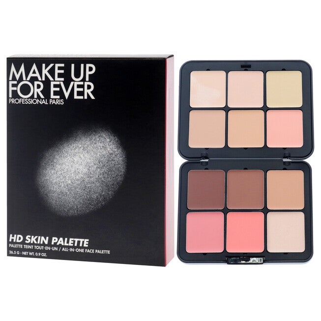 HD Skin All In One Palette - Harmony 1 by Make Up For Ever for Women - 0.9 oz Makeup, , alternate image number null