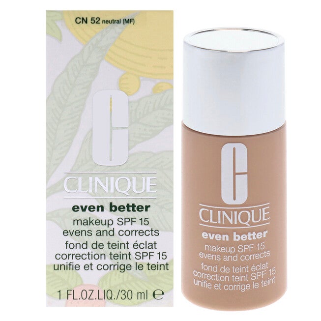 Even Better Makeup SPF 15 - CN 52 Natural by Clinique for Women - 1 oz Foundation, See Description, hi-res image number null