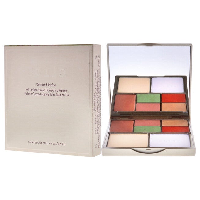 Correct and Perfect All-In-One Color Correcting Palette by Stila for Women - 0.45 oz Corrector, , alternate image number null