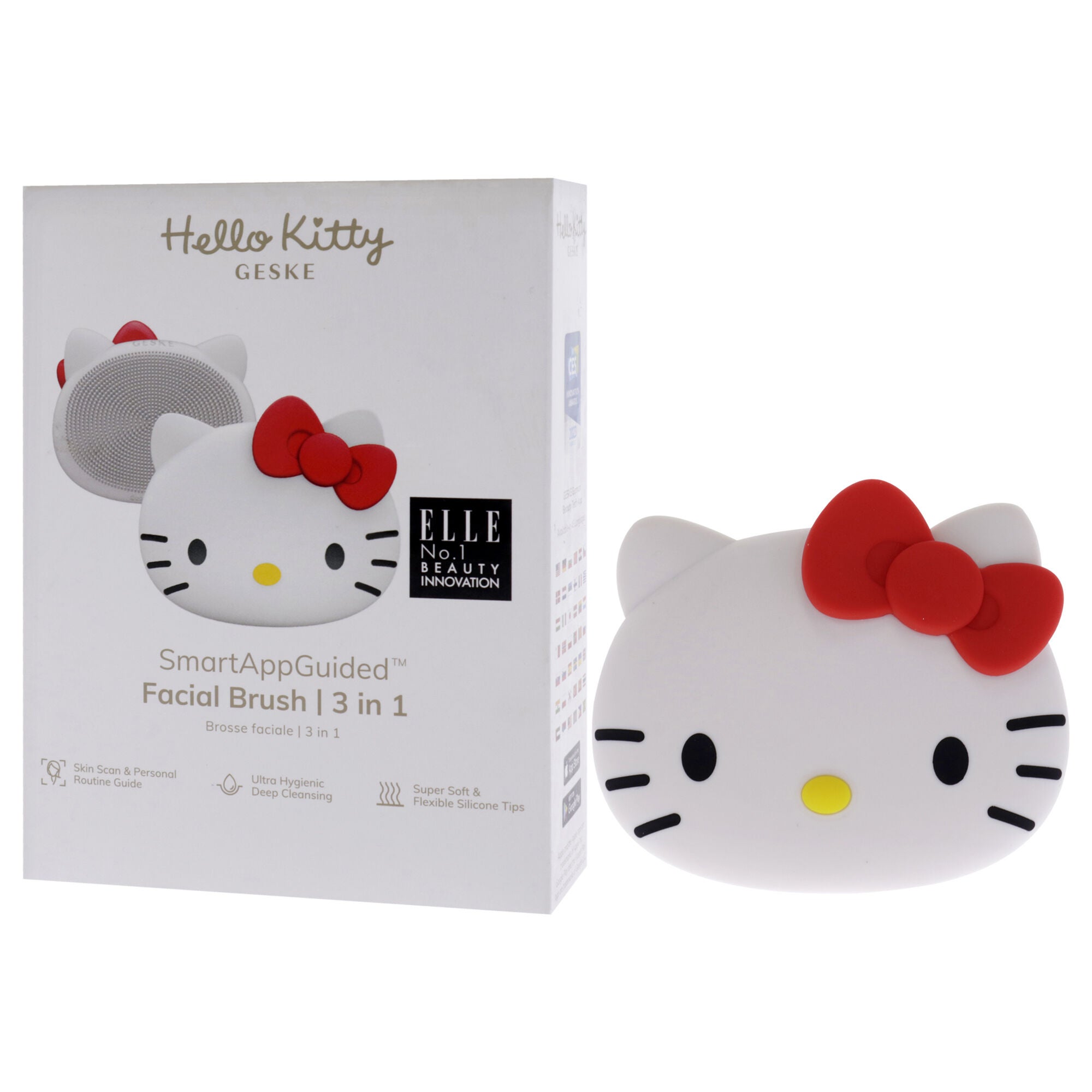 Hello Kitty Facial Brush 3 in 1 - Starlight by Geske for Women - 1 Pc Brush, See Description, alternate image number 1