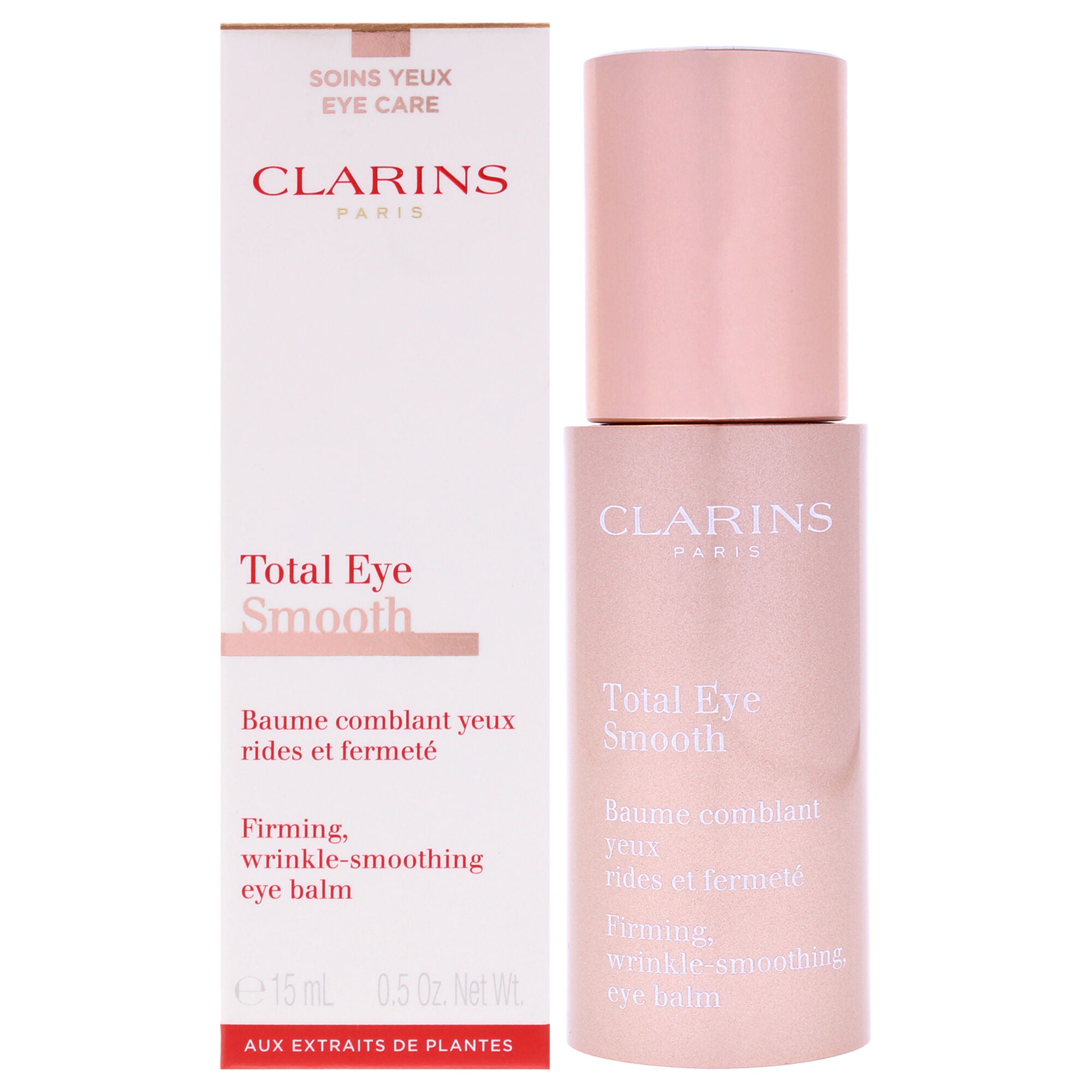 Total Eye Smooth Eye Balm by Clarins for Unisex - 0.5 oz Balm, See Description, hi-res image number 0