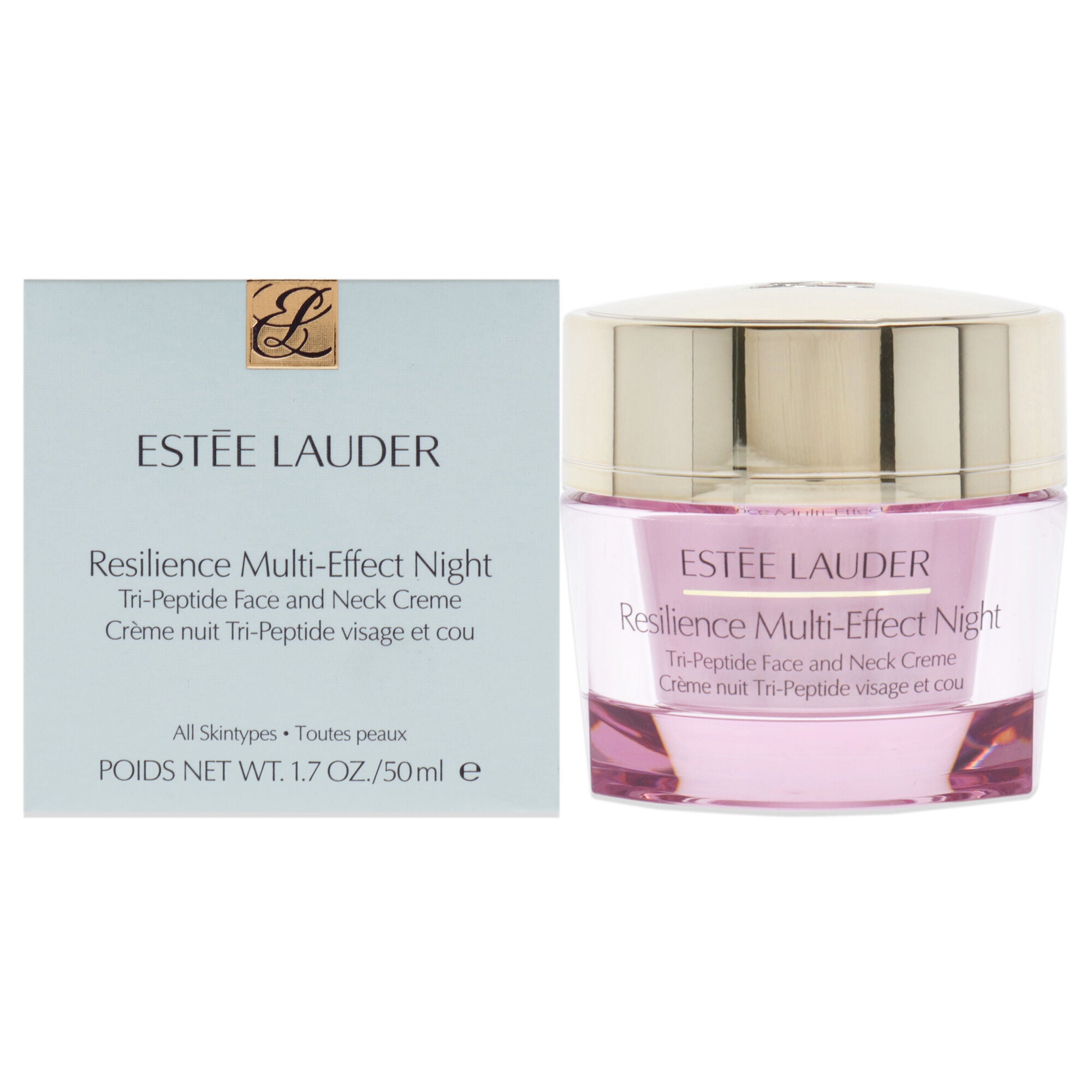 Resilience Multi-Effect Night Creme - All Skin by Estee Lauder for Unisex - 1.7 oz Cream, See Description, hi-res image number 0