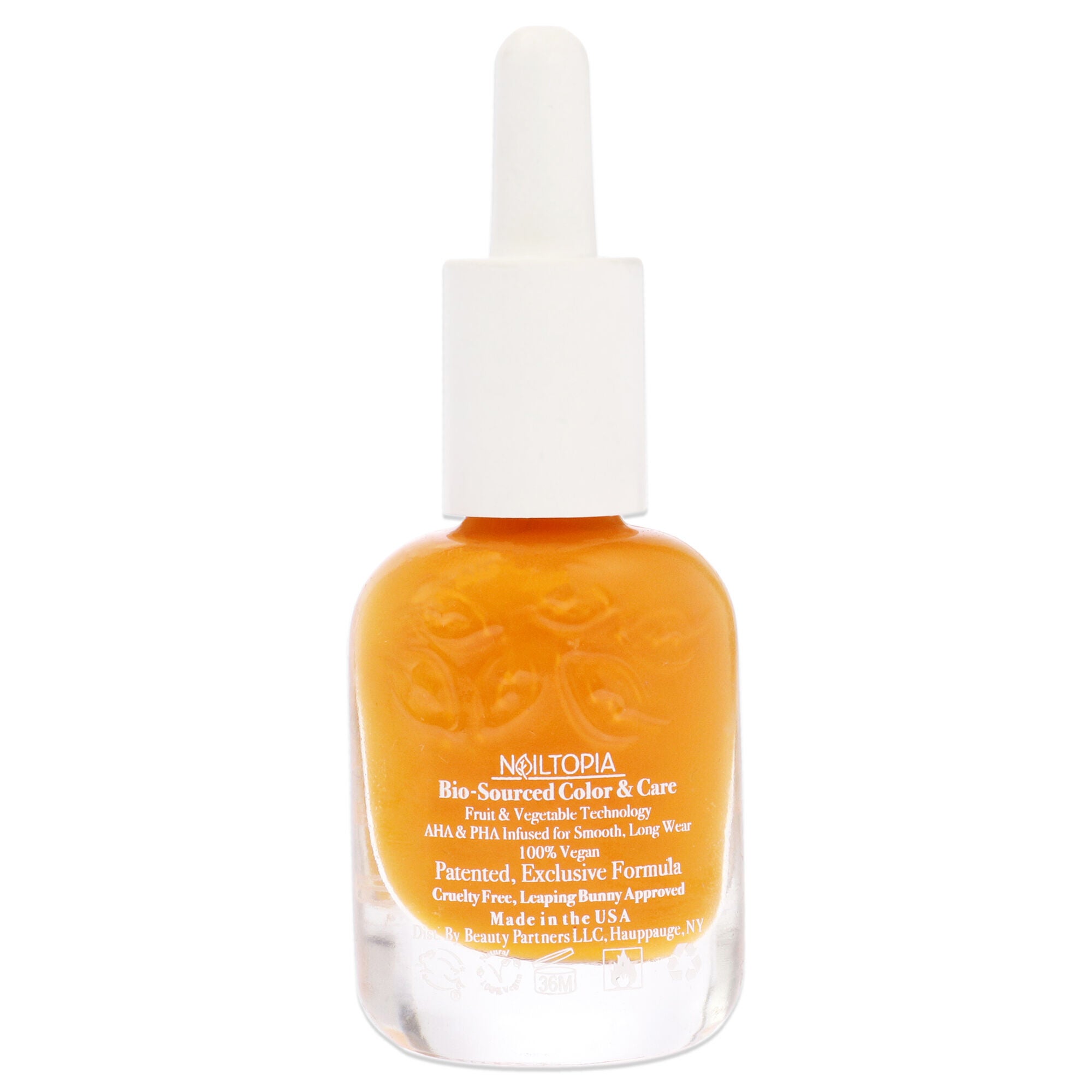 Bio-Sourced Chip Free Nail Lacquer - Main Squeeze by Nailtopia for Women - 0.41 oz Nail Polish, See Description, alternate image number 2