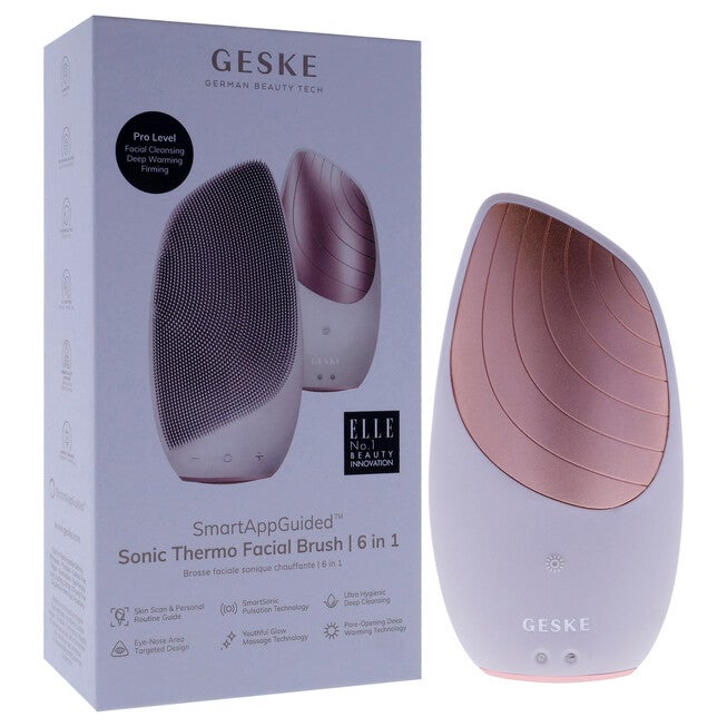Sonic Thermo Facial Brush 6 in 1 - Starlight by Geske for Women - 1 Pc Brush, , alternate image number null
