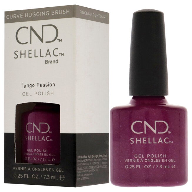 Shellac Nail Color - Tango Passion by CND for Women - 0.25 oz Nail Polish, , alternate image number null