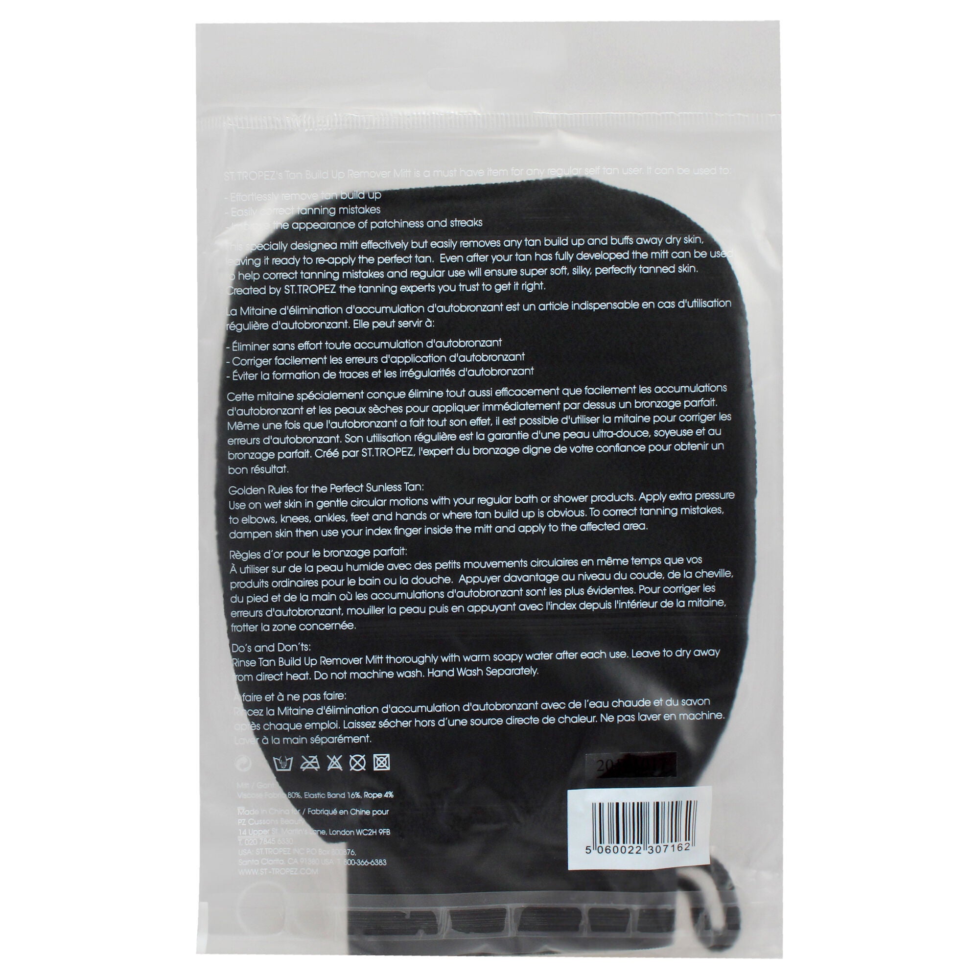 Tan Build Up Remover Mitt by St. Tropez for Unisex - 1 Pc Remover Mitt, , alternate image number 3