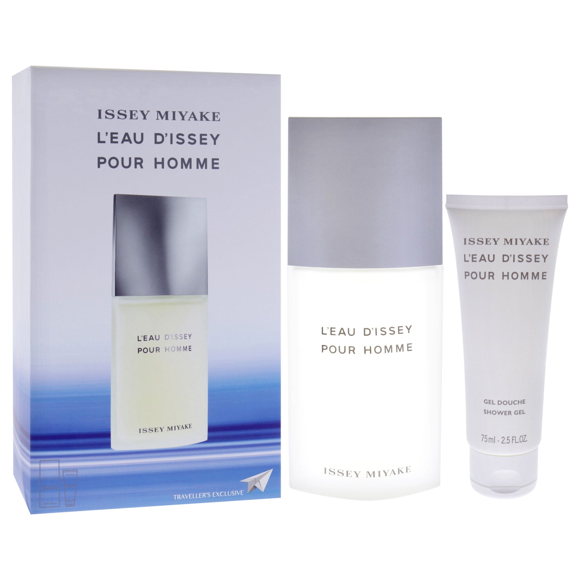 Leau Dissey by Issey Miyake for Men - 2 Pc Gift Set 4.2oz EDT Spray, 2.5oz Shower Gel, See Description, alternate image number 1