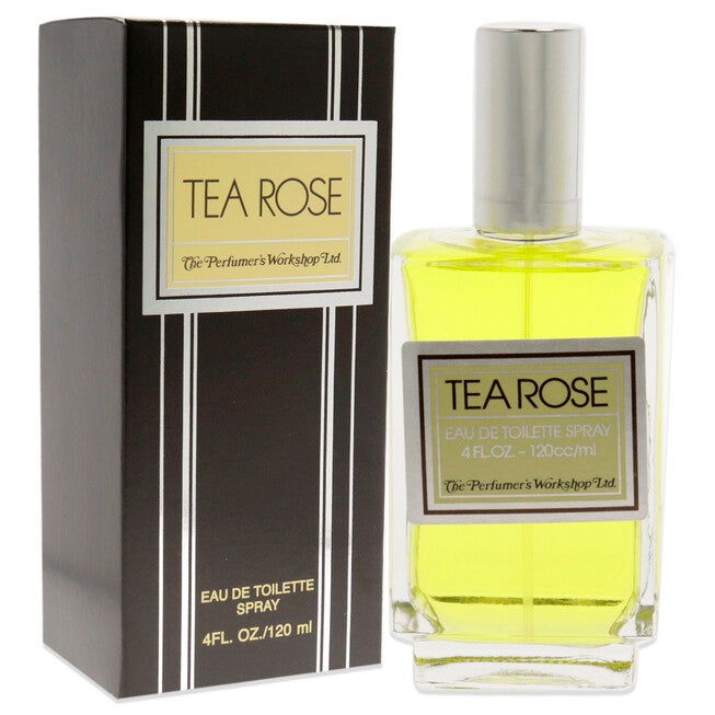 Tea Rose by Perfumers Workshop for Women - 4 oz EDT Spray, , alternate image number null