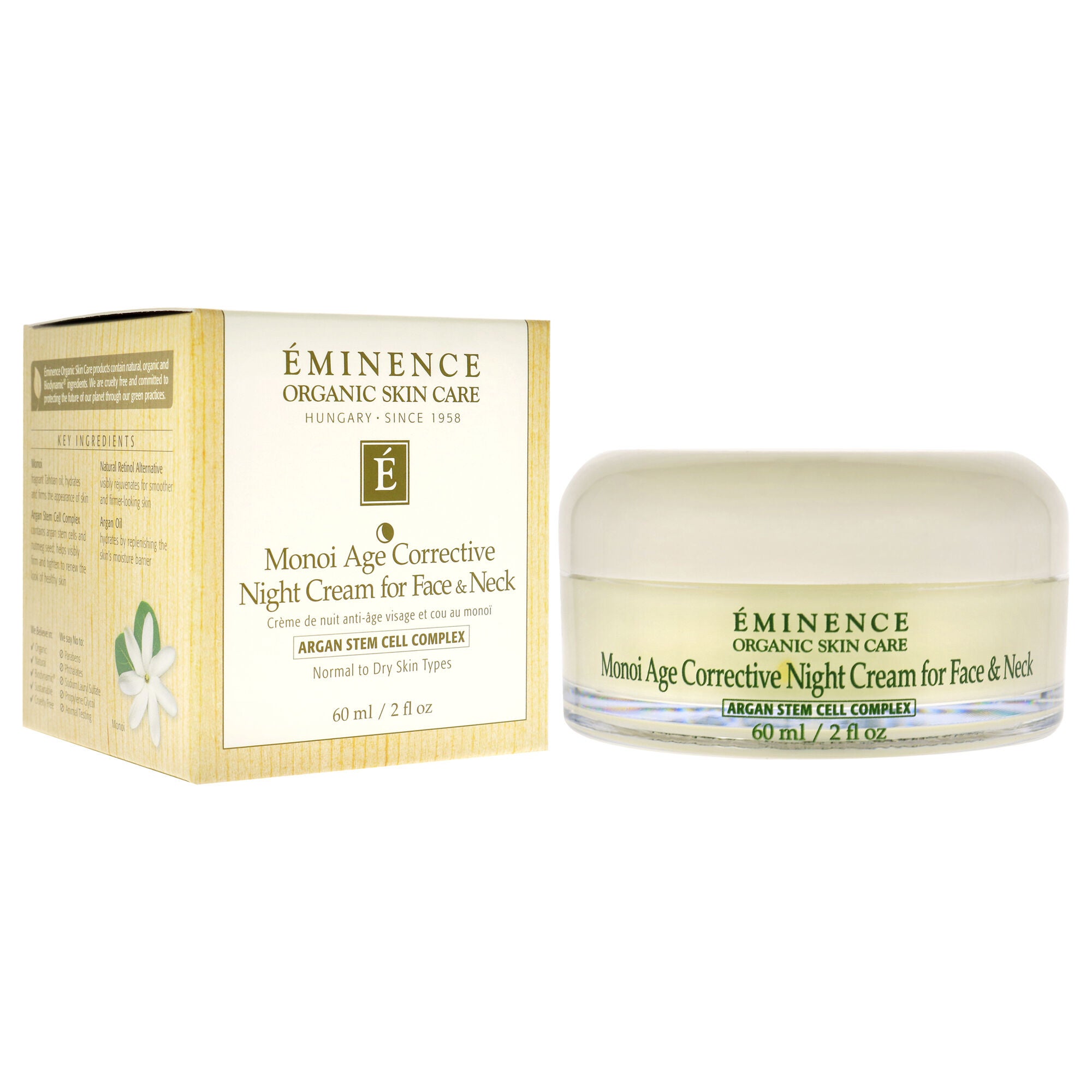 Monoi Age Corrective Night Cream for Face and Neck by Eminence for Unisex - 2 oz Cream, , alternate image number 7