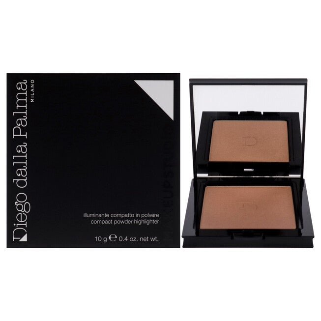Compact Powder Highlighter - 32 Bronze by Diego Dalla Palma for Women - 0.4 oz Highlighter, NA, hi-res image number null