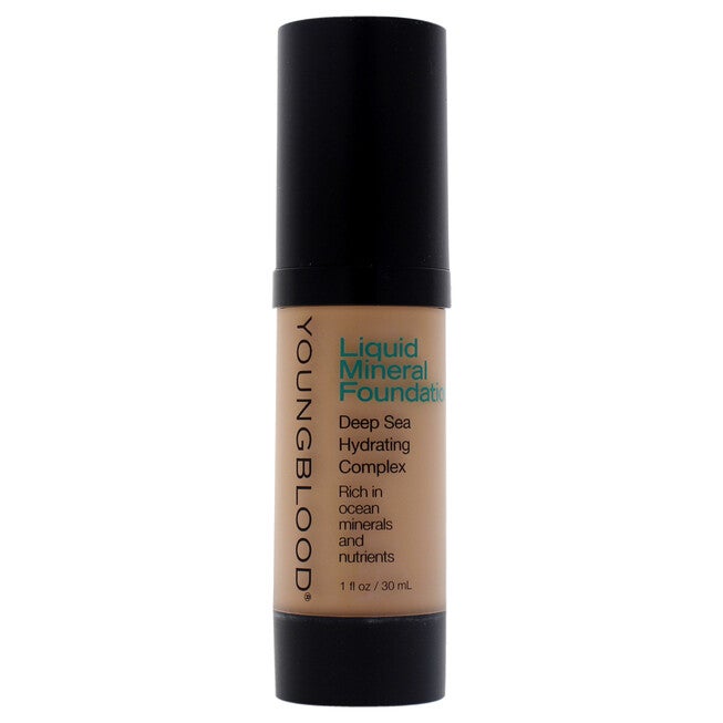 Liquid Mineral Foundation - Pebble by Youngblood for Women - 1 oz Foundation, , alternate image number null