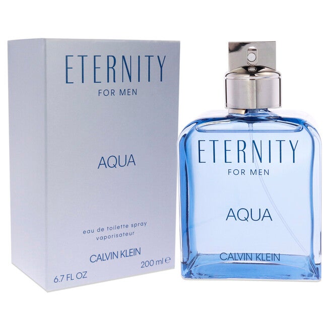 Eternity Aqua by Calvin Klein for Men - 6.7 oz EDT Spray, , alternate image number null