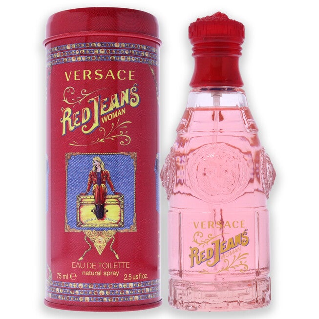 Red Jeans by Versace for Women - 2.5 oz EDT Spray, , alternate image number 4