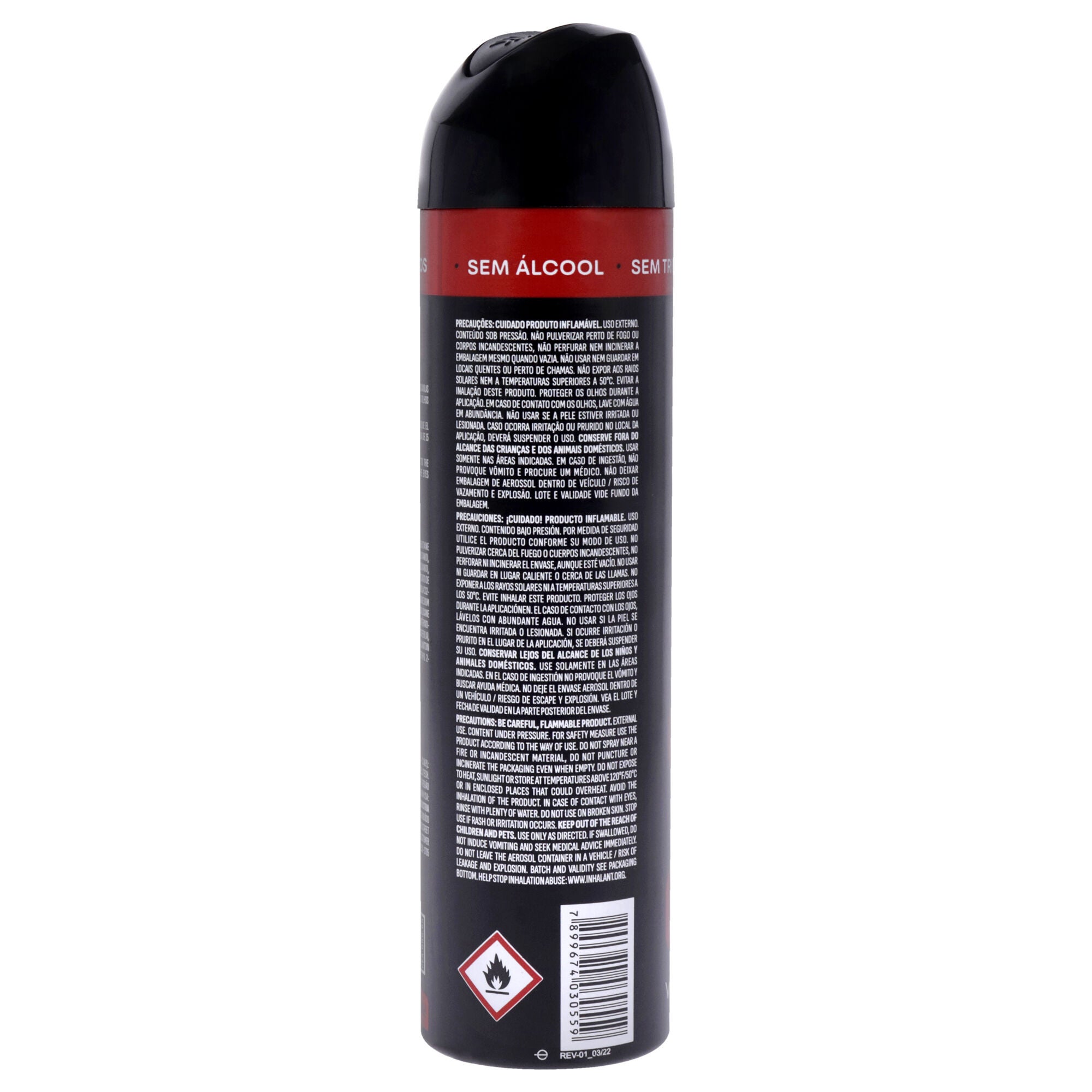 12 Hours Feel Free Deodorant - Zero by Above for Men - 3.17 oz Deodorant Spray, See Description, alternate image number 2