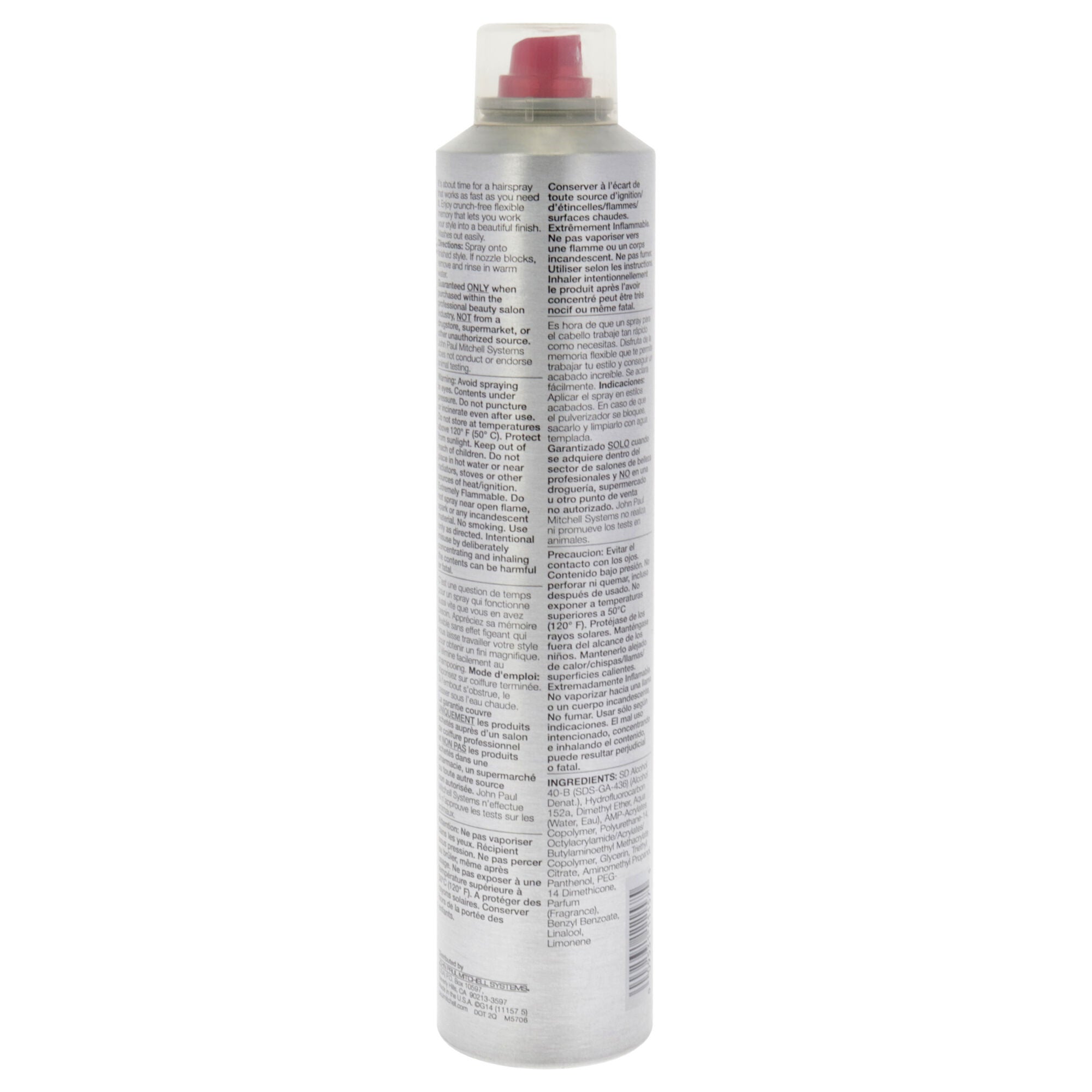 Worked Up Hairspray by Paul Mitchell for Unisex - 11 oz Hair Spray, See Description, alternate image number 3