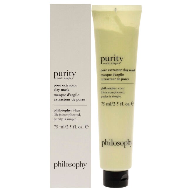 Purity Made Simple Pore Extractor Exfoliating Clay Mask by Philosophy for Unisex - 2.5 oz Mask, NA, hi-res image number null