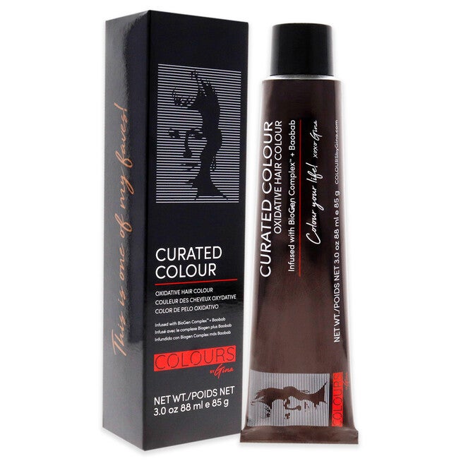 Curated Colour - 8.0-8N Light Natural Blonde by Colours By Gina for Unisex - 3 oz Hair Color, NA, alternate image number null