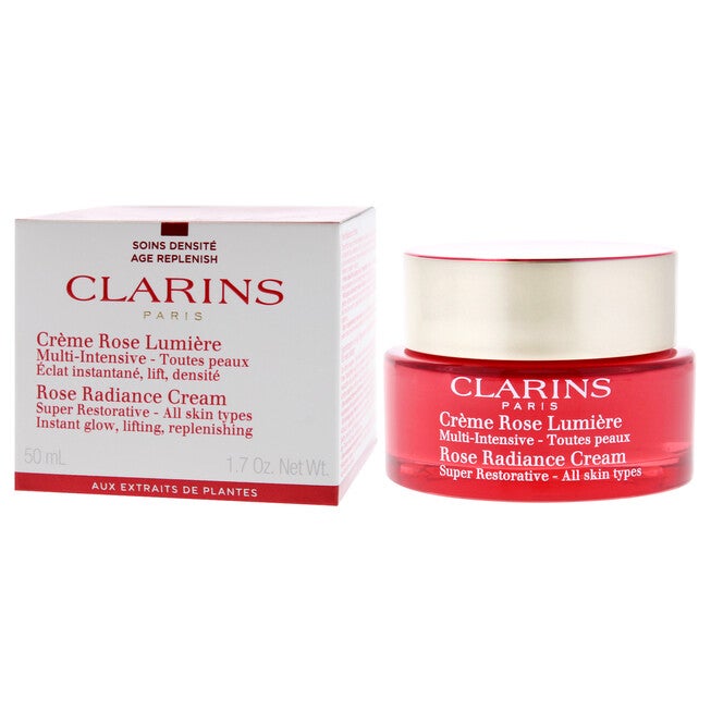 Rose Radiance Cream Super Restorative by Clarins for Unisex - 1.7 oz Cream, See Description, alternate image number 3