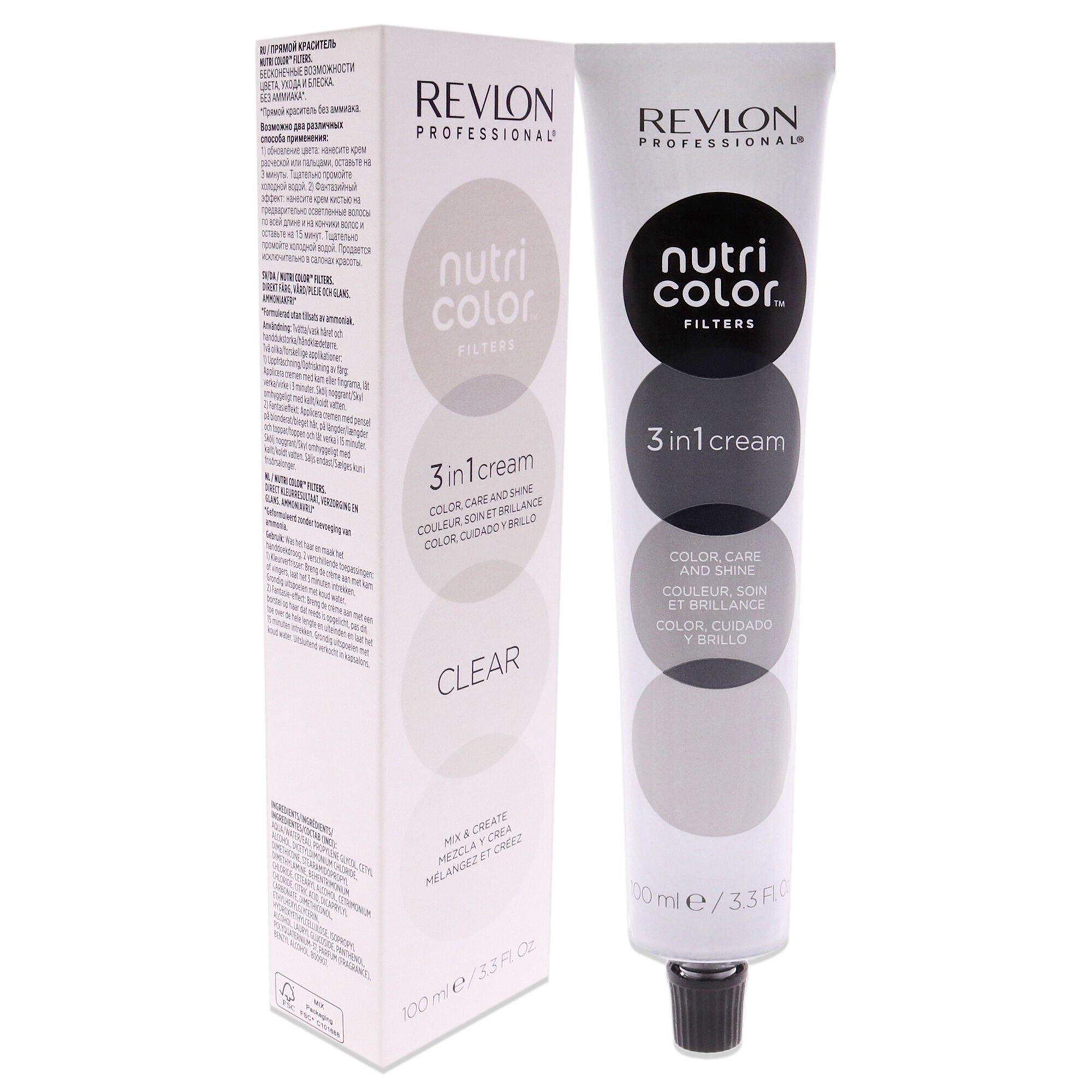 Nutri Color Cream - Clear by Revlon for Unisex - 3.3 oz Hair Color, , alternate image number 6