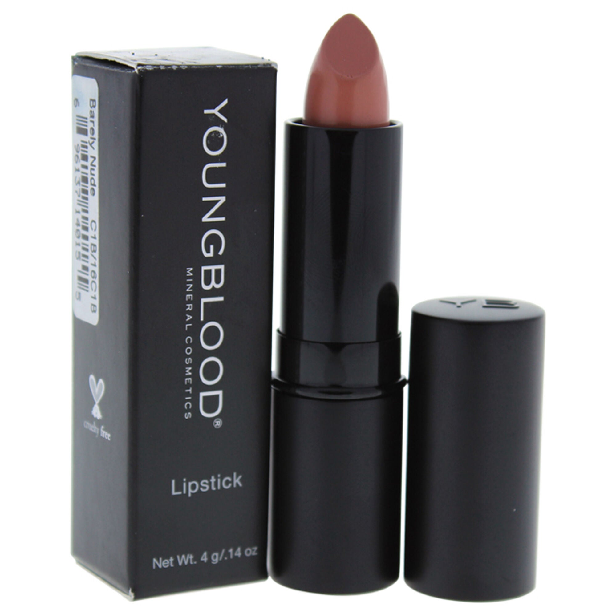 Mineral Creme Lipstick - Barely Nude by Youngblood for Women - 0.14 oz Lipstick, , alternate image number 6