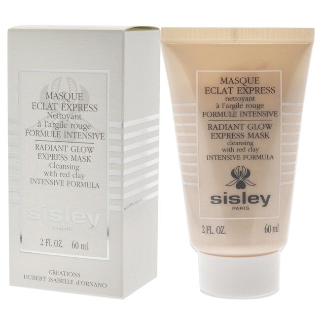 Radiant Glow Express Mask Cleansing with Red Clay Intensive Formula by Sisley for Women - 2 oz Cleanser, NA, alternate image number null